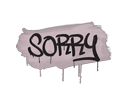 Sealed Graffiti | Sorry (War Pig Pink)