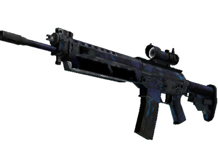 SG 553 | Aloha (Battle-Scarred)