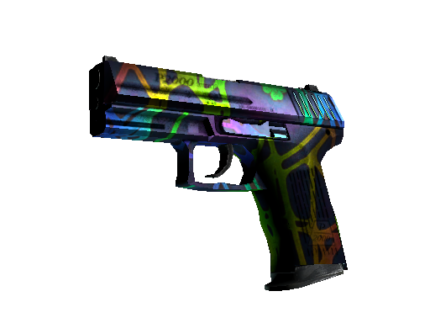 P2000 | Acid Etched (Well-Worn)