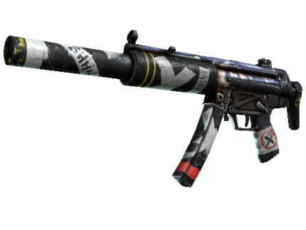 StatTrak™ MP5-SD | Kitbash (Battle-Scarred)