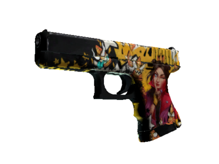 StatTrak™ Glock-18 | Bullet Queen (Battle-Scarred)